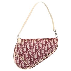 Borsa Saddle Vintage Christian Dior in Tela