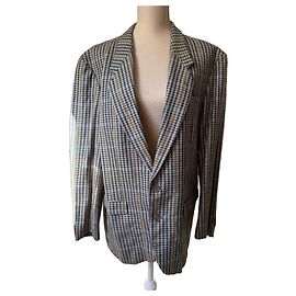 Autre Marque Blazer de lana Harris Tweed a cuadros Ted Lapidus
