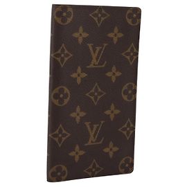 LOUIS VUITTON Monogram Porte Valeurs Cartes Credit Wallet M61823 LV Auth 197966A