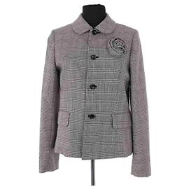 Comme Des Garcons Schwarzer Wollblazer Größe S