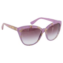 Gafas de sol Dolce & Gabbana Plastic Purple Gold Auth BA16473V