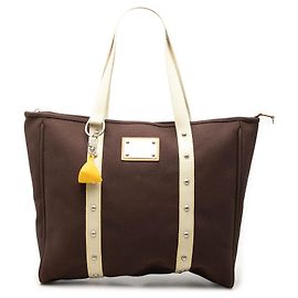 Saco Tote Louis Vuitton Antigua Cabas GM Castanho