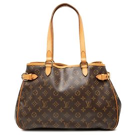 Louis Vuitton Monogram Batignolles Horizontal Tote Bag braun