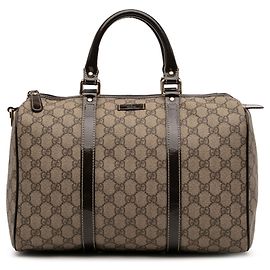 Borsa Boston Gucci Joy Medium GG Supreme Beige