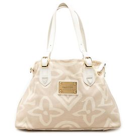 Borsa Tote Cabas PM Louis Vuitton Monogram Tahitienne Beige