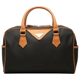 Autre Marque Borsa Boston Saint Laurent in PVC nera