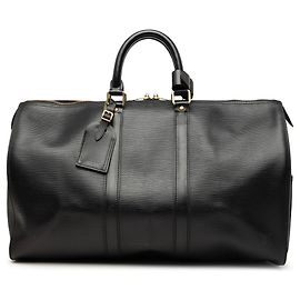 Mala de Viagem Louis Vuitton Epi Keepall 45 Preta