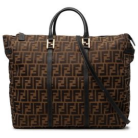 Borsa Fendi Zucca Canvas marrone
