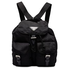 Mochila Prada Tessuto Preta