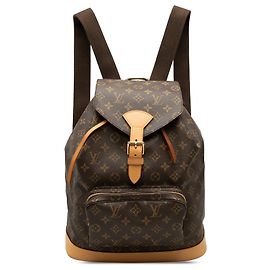Zaino Louis Vuitton Monogram Montsouris GM Marrone