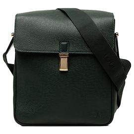 Borsa a tracolla Louis Vuitton Taiga Yaranga Verde