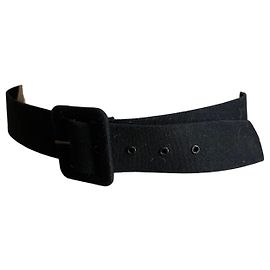 Apc Schwarzer Baumwollgürtel