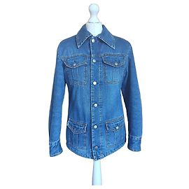 Giacca di jeans Diesel con fodera shearling