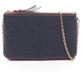 Louis Vuitton Pochette Double Zip Schultertasche