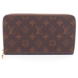 Louis Vuitton Zippy Organizer Monogram Cartera Larga Redonda