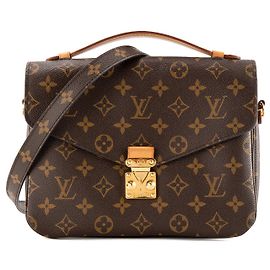 LOUIS VUITTON - Bolsa de ombro Métis Louis Vuitton em tela revestida monogram