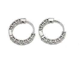 Tiffany & Co. Pendientes de botón Platino 950 Diamantes 1,51 ct Lujo