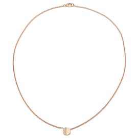 Collier Bucherer B Dimension Or Rose 750/18K Diamant 0,13 ct