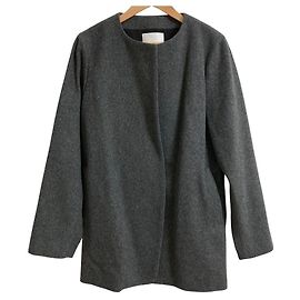 Autre Marque Chaqueta abrigo sin cuello AP STUDIO