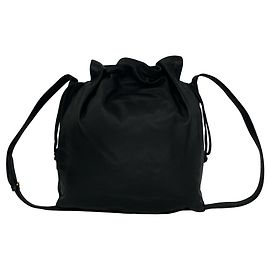 Loewe Vintage Anagram Logo Schultertasche aus Nappa-Leder mit Kordzug