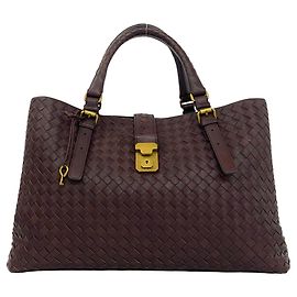 Bolsa de mão Bottega Veneta em couro Intrecciato