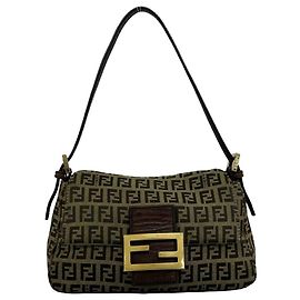 Borsa a tracolla Fendi Vintage motivo Zucchino FF