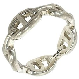 Hermès Hermes Enchainée PM Ring aus Sterlingsilber 925