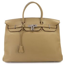 Hermès Hermes Birkin 40 Beige Handtasche