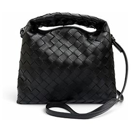 Bottega Veneta Mini Hop Ledertasche Intrecciato