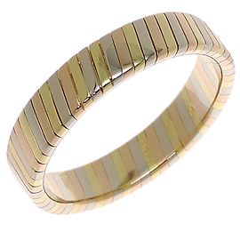 Bulgari Anello Tubogas da uomo Bvlgari 750 tricolore