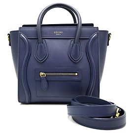 Céline Borsa a mano Celine Luggage Nano Shopper da donna