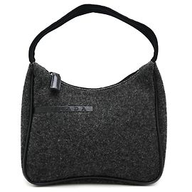 Prada Sport Handtasche aus Wolle in Grau