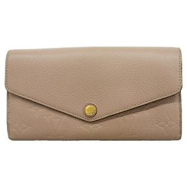 Louis Vuitton Monogram Empreinte Portefeuille Sarah Long Wallet