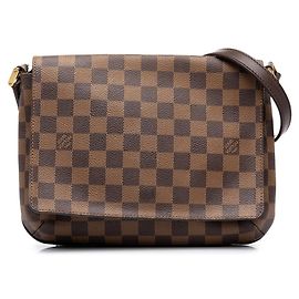 Bolsa de Ombro Louis Vuitton Damier Musette Tango Long Crossbody