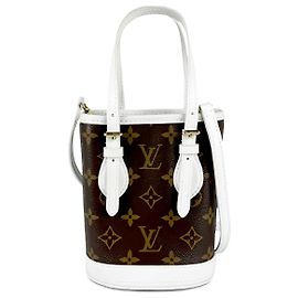 Louis Vuitton Brown LV Match Monogram Nano Bucket