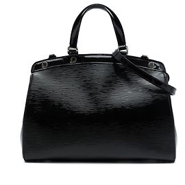 Louis Vuitton Black Electric Epi Brea MM