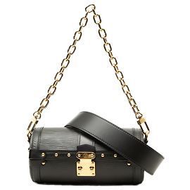 Louis Vuitton Black Epi Papillon Trunk