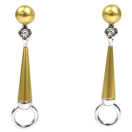 Hermès Hermes Epure Equestre PM Drop Earrings