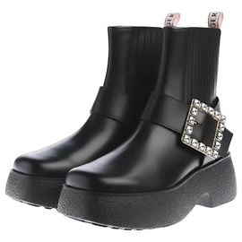 Roger Vivier Viv' Rangers Botines Chelsea de piel