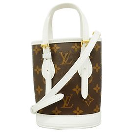 Bolsa de mão Louis Vuitton Monogram LV Match Nano Bucket