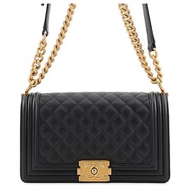Borsa a tracolla Chanel Boy con catena