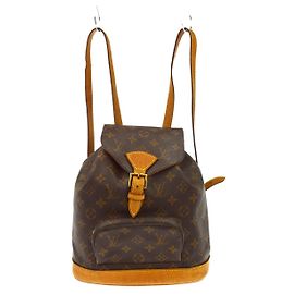 Louis Vuitton Vintage Montsouris Monogram Canvas MM
