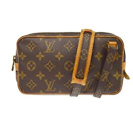 Louis Vuitton Pochette Marly Bandouliere Monogram Canvas