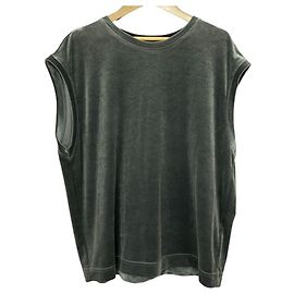 Autre Marque Arpege story Camiseta sin mangas de velur Snow