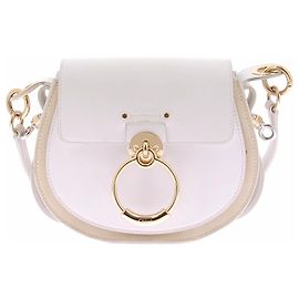 Chloé Borsa in pelle crema "Tess"