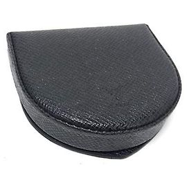 Louis Vuitton Taiga Münzbeutel aus Ardoise Leder