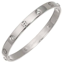 Pulsera Cartier Love en oro blanco
