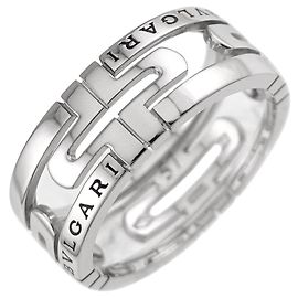 Bulgari Anel Bvlgari BVLGARI Parentesi em Ouro Branco 18K