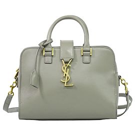 Autre Marque Saint Laurent Monogram Cabas Leather Medium
