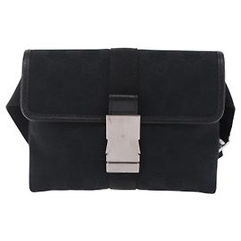 Cinturón Gucci Hebilla GG Canvas Small